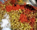 A picture of step 3 of Green Gram vegetable.