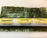 A picture of step 17 of Designers rolled sushi (Flowers w/o fish).