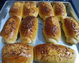 Foto langkah ke 9 dari resep Roti isi Sosis (tanpa ulen,berserat halus).