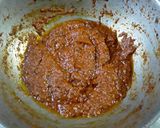 झटपट कच्चा मसाला शेव भाजी (sev bhaji recipe in marathi) रेसिपी स्टेप 4 फोटो 