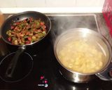 Foto del paso 3 de la receta: Pasta a la Berenjena 🍆