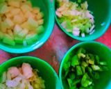 A picture of step 1 of Pao bhaji.