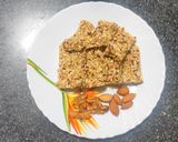 A picture of step 6 of Oats nutrition bar.