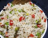 A picture of step 8 of Vegetable Pulao.