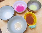 日式波堤甜甜圈（巧克力、覆盆莓、抹茶、椰子、蜂蜜）的食譜步驟6照片