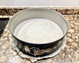 A picture of step 1 of Rice Pudding Cake.