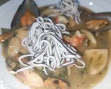 Foto del paso 8 de la receta Sepia en salsa verde con Surimi