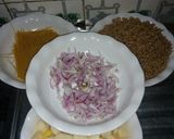 A picture of step 1 of Macaroni and pasta jallop.