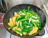 蔥燒豆腐炒蛋(簡單料理）的食譜步驟8照片