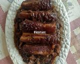 Foto langkah ke 12 dari resep Babi Hong Sayur Asin | Braised Pork Belly with Preserved Vegie |.