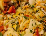Pas rețetă Salată de cartofii cu legume 2 fotografie