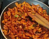 A picture of step 4 of Nutmeg fruit pickle.