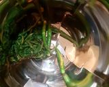 A picture of step 4 of Black Rice Thatte Idli, Spinach Coconut Chutney & Whey Veg Soup.