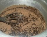 A picture of step 6 of Wheat flour chocolate donuts healthy food for kids.