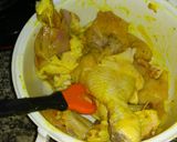 Foto del paso 1 de la receta: Churrascos y muslos de pollo marinados con mostaza