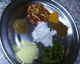 A picture of step 1 of Chicken Qeema samosa.