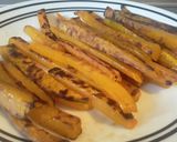 Foto del paso 2 de la receta: Sándwich de queso con espinacas salteadas y "papas"🥪🧀🌿🥪🍟
