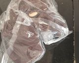 A picture of step 1 of Almond and Chocolate Cake.