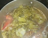 Hình bước làm 6 của món Canh Cá diếc cải chua