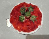 A picture of step 6 of Strawberry cheese cake.