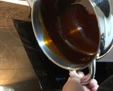 A picture of step 2 of Creme Caramel.