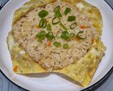 Foto langkah ke 4 dari resep Nasi Goreng Telur Dadar.