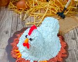 Foto langkah ke 9 dari resep 3D Chicken Cake.