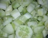 A picture of step 1 of Cucumber Lemonade.
