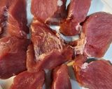 Foto del paso 1 de la receta Solomillo de cerdo con salsa de champiñones