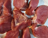 Foto del paso 1 de la receta: Solomillo de cerdo con salsa de champiñones