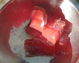 Foto del paso 2 de la receta: Pan de maíz con trocitos de membrillo 🍞
