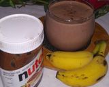 A picture of step 3 of Banana & Nutella Smoothie.