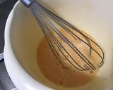 Une image de l'étape 5 de Flan surprise aux prunes et rhubarbe rose.