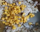 Gambar langkah 2 resipi Nasi Goreng Jagung.