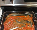 A picture of step 5 of Cheesy Cabbage Rolls.