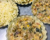 Foto del paso 4 de la receta: TARTELETAS DE 🌽HUMITA🌽Y VERDEOS 🤩😋🌽👏