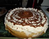 Palacsinta torta 2 (túrós, lekváros, diós) recept fázis 9 fotója