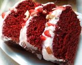 A picture of step 11 of Red velvet cake loaf.
