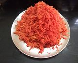 A picture of step 1 of Gajar Ka Halwa.
