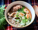 Hình bước làm 9 của món Hủ tiếu mực