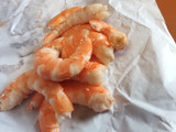 Espaguetis al aglio con gambas y setas