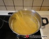 A picture of step 5 of Spaghetti with ground meat.