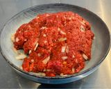 Une image de l'étape 1 de Durum kefta sauce piquante au yaourt.