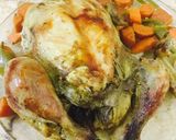 صورة لخطوة 5 من وصفة وجبة غدا صحية ولذيذة دجاج مشوي مع جزر 😋