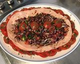 Une image de l'étape 10 de Salade composée à la mortadelle de Bologne farcie.