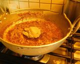 A picture of step 3 of Inji puli (Ginger Tamarind chutney).