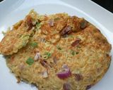 A picture of step 7 of Noodles omelet.