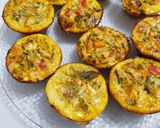 Une image de l'étape 3 de Muffins salés aux légumes.