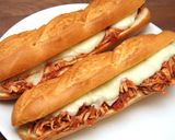 Lassan sült paradicsomos csirke szendvics recept fázis 10 fotója