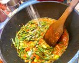 Foto langkah ke 5 dari resep Tumis Pete Kacang panjang Teri Telur Pedas.